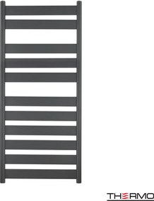 Thermo Largo Black - Θερμαινομενη πετσετοκρεμάστρα - 50x120 cm