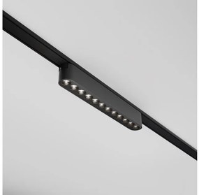 Γραμμικό Φωτιστικό Μαγνητικής Ράγας Radity LED 12W Μαύρο 3000Κ Points TR082-1-12W3K-M-B Maytoni TR082-1-12W3K-M-B