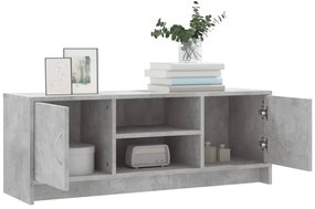 vidaXL Έπιπλο Τηλεόρασης Γκρι Σκυρ. 102x30x37,5 εκ. Επεξ. Ξύλο