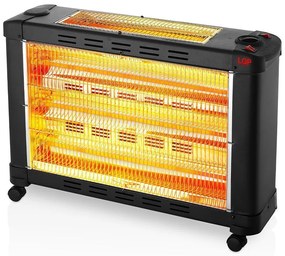 LGP MAXI ELECTRICAL QUARTZ HEATER 5-BARRED 2900W BLACK