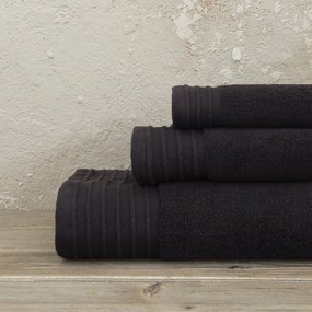 Πετσέτα Feel Fresh Black Nima Χεριών 40x60cm 100% Βαμβάκι