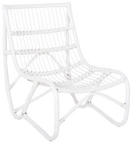 ΠΟΛΥΘΡΟΝΑ GRINN HM9815.03 ΡΑΒΔΟΙ RATTAN ΣΕ ΛΕΥΚΟ 56,5x73,5x79,5Υ εκ. (1 Τεμμάχια)