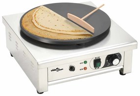 VidaXL Κρεπιέρα Ηλεκτρική με Αφαιρούμενο Δίσκο 3000 W 40 εκ.