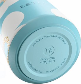 Μπουκάλι Θερμός 500ml Estia Save The Aegean Flow Blue Daisy 01-42189