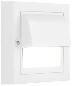 Απλίκα LED Εξωτερικού Χώρου Eurolamp Senario 145-52124 White 3CCT