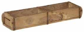 vidaXL Δίσκος με αποθήκευση Καφέ 60.5 x 15 x 9 εκ