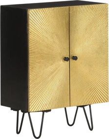 vidaXL Ντουλάπι 55 x 30 x 75 εκ. από Μασίφ Ξύλο Μάνγκο
