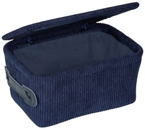 Καλάθι Αποθήκευσης (19x10x14) Wenko Anela Dark Blue 25531100