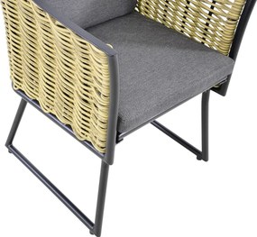Καρέκλα κήπου Solamente Lesli Living - 56x60x77cm