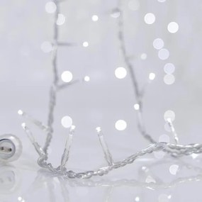 Eurolamp Σειρά 300 LED Ψυχρό Λευκό 14.95m Επέκταση Έως 3 Τμχ. ΙΡ44 Διαφανές Καλώδιο 600-11325