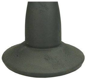 Κηροπήγιο ArteLibre Γκρι Polyresin 13x13x44cm