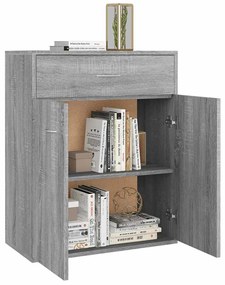 vidaXL Ντουλάπι Γκρι Sonoma 60x30x75 εκ. από Επεξεργασμένο Ξύλο