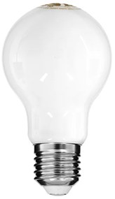 GloboStar 99242 Λάμπα E27 A60 Γλόμπος LED CCT FILAMENT 6W 560 lm 320° AC 85-265V με Λευκό Γαλακτερό Γυαλί 3 Step Switch CCT Change Θερμό Λευκό - Φυσικό Λευκό - Ψυχρό Λευκό - 99242