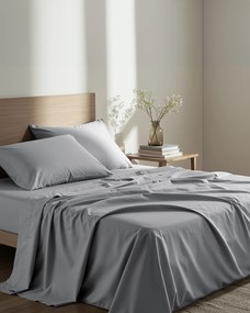 26286 Μαξιλαροθήκες Unicolors - Medium Gray