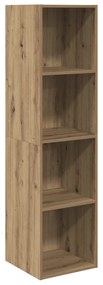 vidaXL Σετ επίπλου τηλεόρασης 4 pcs artisan δρυς 37 x 37 x 142.5 εκ