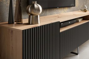 Έπιπλο τηλεόρασης Noni Plus-Fusiko-Mavro