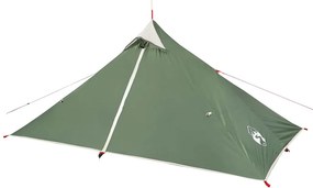 vidaXL Κρεμαστή Σκηνή Tipi 1 Ατόμου Αδιάβροχη Πράσινη