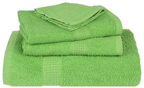 vidaXL Σετ Πετσετών 12 Τεμαχίων FROGN Πράσινο Μήλου 360 γρ./μ²