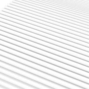 vidaXL Στρώμα Αφρού Σκληρότητα H2 H3 Λευκό 140 x 200 εκ.