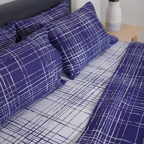 Σεντόνια King Size (Σετ) Naf-Naf Summit 152 Pacific Blue