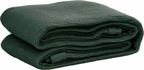 vidaXL Χαλί Σκηνής Σκούρο Πράσινο 400 x 400 εκ.