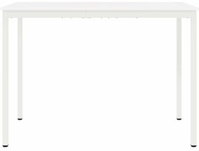 vidaXL Τραπέζι μπαρ Λευκό 110 x 55 x 105 εκ. Στερεά ξυλεία πεύκου