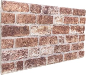 vidaXL Πάνελ τοίχου 10 pcs Καφέ 100 x 50 cm Αφρός EPS