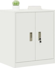 vidaXL Ντουλάπι αποθήκευσης με αποθήκευση Λευκό 60 x 40 x 70 εκ.