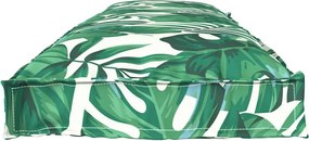 vidaXL Μαξιλάρι Φύλλο Σχέδιο Φύλλου 150 x 40 x 8 εκ. Ύφασμα Όξφορντ