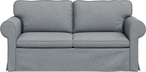 vidaXL Καναπές Ανοιχτό γκρι