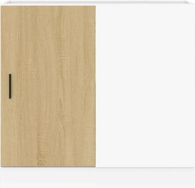 vidaXL Βάση Νιπτήρα "Lyon" από Τεχνητό Ξύλο Sonoma Δρυς