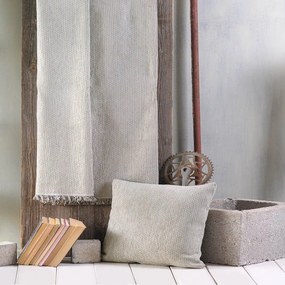 Ριχτάρι Honey Light Grey Ρυθμός Πολυθρόνα 160x180cm Chenille,Βαμβάκι,Polyester