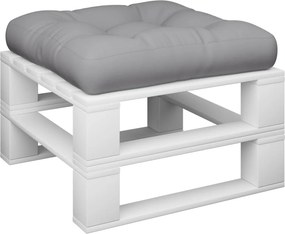 vidaXL Μαξιλάρι Παλέτας Γκρι 58 x 58 x 10 εκ. από Ύφασμα