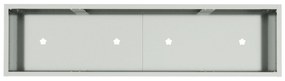 vidaXL Ανυψωμένος Κήπος 100x26x82 εκ Γαλβανισμένο Ατσάλι