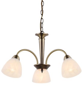 Φωτιστικό Οροφής Elegant &amp; Primary DLX7393BR Bronze Metal, Glass