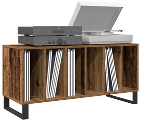 vidaXL Ντουλάπα Δισκοθήκης Παλιού Ξύλου 100x38x48 εκ Κατασκευασμένο Ξύλο