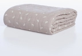 Κουβερλί Υπέρδιπλο (230x240) 2 Όψεων Nef-Nef Homeware Surreal Beige