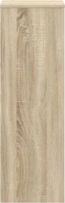 vidaXL Βάσεις Φυτών Sonoma Δρυς 33x33x100εκ. Επεξεργασμένο Ξύλο