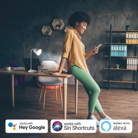 Επιτραπέζιο Φωτιστικό Muvit MIOLAMP004 Λευκό 6 W Wi-Fi (1 μονάδα)