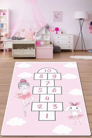 Χαλί Eexfab746 369HFT2528 Pink-White Conceptum Hypnose 100X200cm