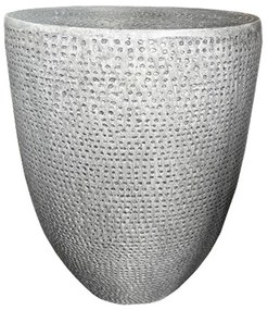 AFRICA SIDE TABLE ΓΚΡΙ 36x36xH45cm - 04-1215
