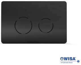 WISA EASY TOYCH F099-400 Πλακέτα για Καζανάκια Διπλής Λειτουργίας Black F099-400