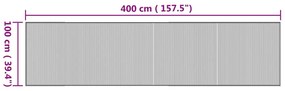 ΧΑΛΙ ΟΡΘΟΓΩΝΙΟ ΦΥΣΙΚΟ 100 X 400 ΕΚ. ΜΠΑΜΠΟΥ 376955