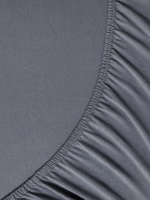 Σεντόνι Jersey Υπέρδιπλο με Λάστιχο Για Στρώμα 160x200+40 - Tender Dark Gray 5206482140622