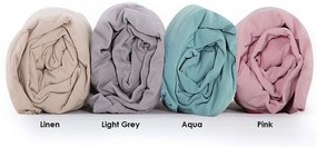 Σεντόνι Βρεφικό Jersey Με Λάστιχο 726-Light Grey Nef-Nef Κούνιας 70x140cm 100% Βαμβάκι