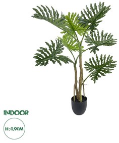 Artificial Garden PHILODENDRON 20683 Τεχνητό Διακοσμητικό Φυτό Φυλλόδενδρο Υ90cm