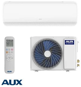 Κλιματιστικό Inverter AUX Q-PRO ASW-H09B7A4/AQAR3DI-C3, Έως 19 m2, Wi-Fi, Wind Free, Αυτοκαθαριζόμενο, Λευκό