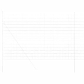vidaXL Φράχτης Εuro Ασημί 1.6 x 10 m Χάλυβας με θερμή επιμετάλλωση