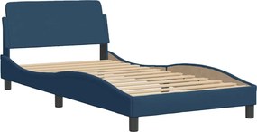 vidaXL Σκελετός Κρεβατιού με Κεφαλάρι Dover 100x200 εκ. Ύφασμα