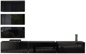 Σύνθεση σαλονιού Malcon-Μαύρο